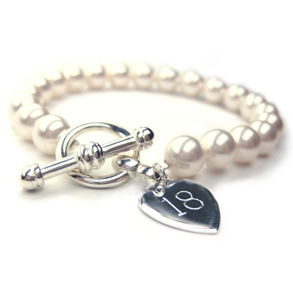 18th Birthday Personalised Forever Bracelet