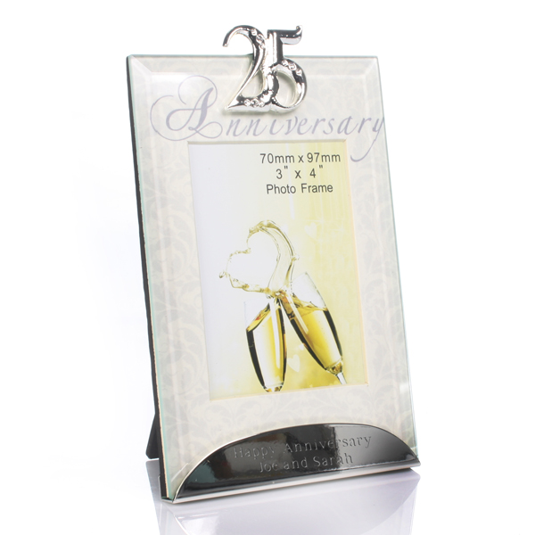 25th Anniversary Personalised Frame...