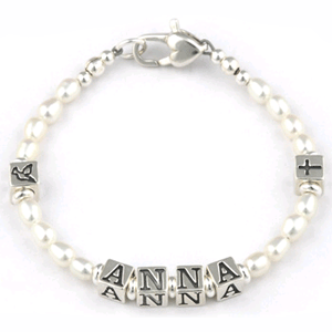 Personalised First Communion Bracelet - 49.99 Personalised First Communion Bracelet