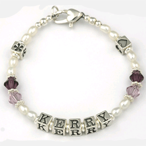 Personalised Naming Day Bracelet - 49.00 Personalised Naming Day Bracelet
