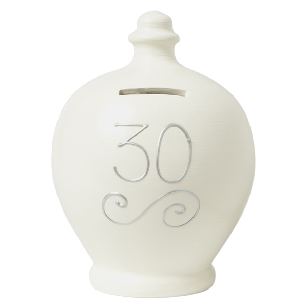 30th Birthday Personalised Terramundi Money Pot 30th Birthday Personalised Terramundi Money Pot