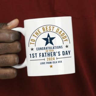 Personalised 1st Father's Day Mug Product Image