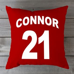 Personalised Football Shirt Cushion Product Image