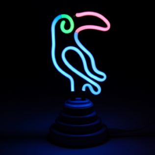 Colourful Toucan Character Neon Light Product Image