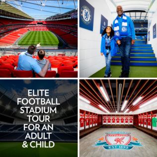 Elite Football Stadium Tour for an Adult & Child Product Image