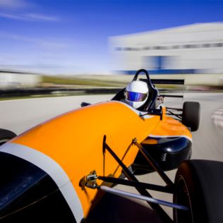 Single Seater Racing Car Driving Product Image