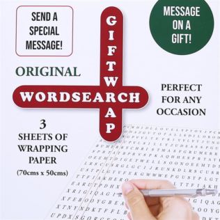 Word Search Gift Wrap (Original) Product Image