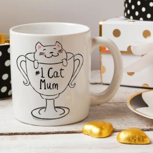 No 1 Cat Mum Mug Product Image