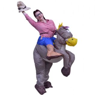 Cowboy Costume - Inflatable Fancy Dress Product Image