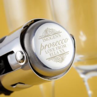 Personalised Prosecco Bottle Stopper Product Image