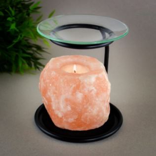 Salt lamp oil burner Product Image