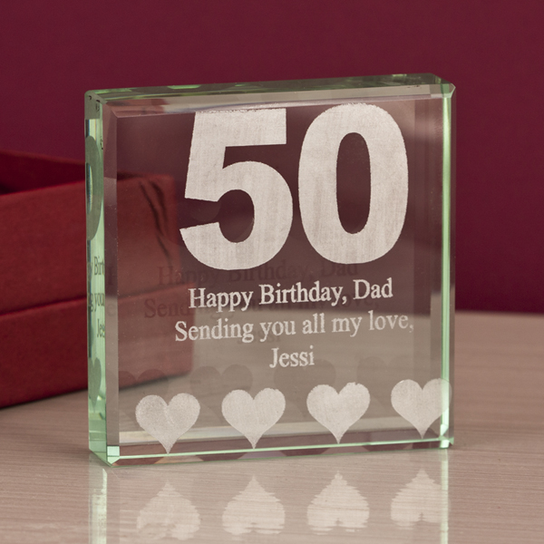50th Birthday Keepsake