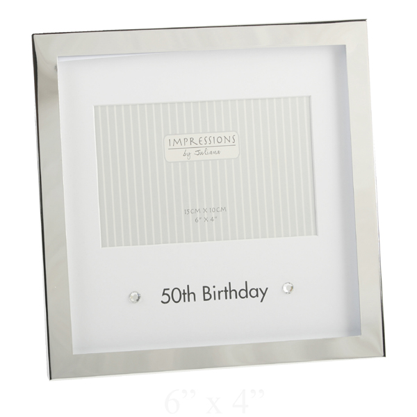 pictures for 50th birthday. 50th Birthday Box Photo Frame