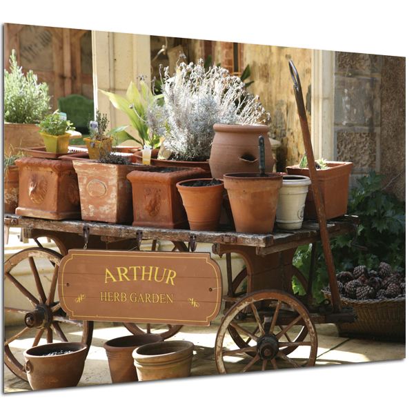 Personalised A3 Herb Garden Poster The Gift Experience