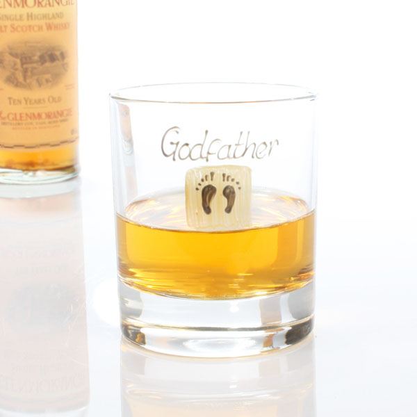 whiskey glass. Godfather Whisky Glass