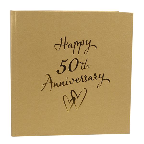 Golden Anniversary Photo Album The Gift Experience
