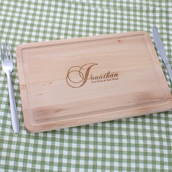 Personalised Wooden Placemat The Gift Experience