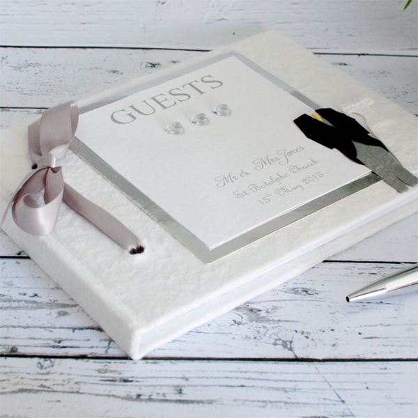 Personalised Wedding Guest Book The Gift Experience