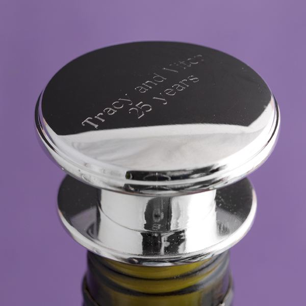 Personalised Wine Bottle Stopper The Gift Experience