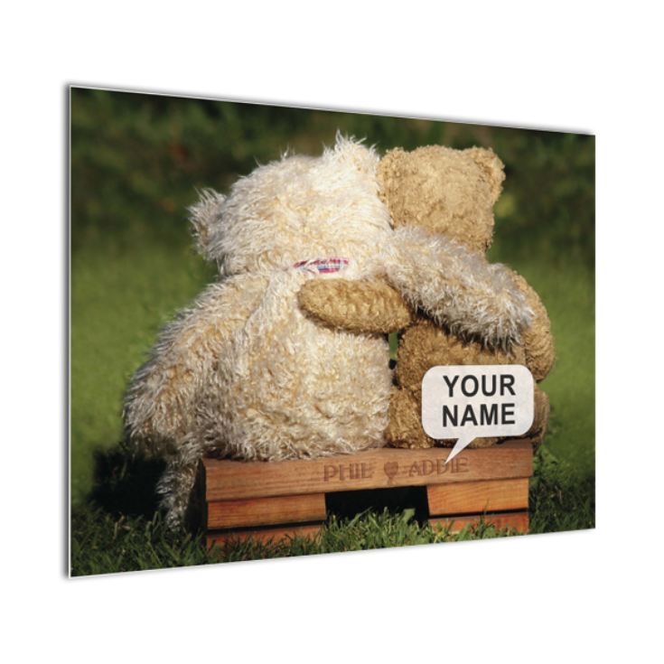 Personalised Poster Teddy Bear Design - product image