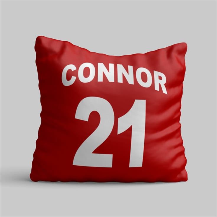 Personalised Football Shirt Cushion product image