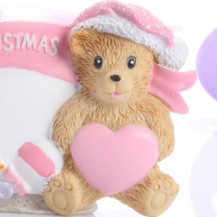 Personalised Baby's First Christmas Ornament product image