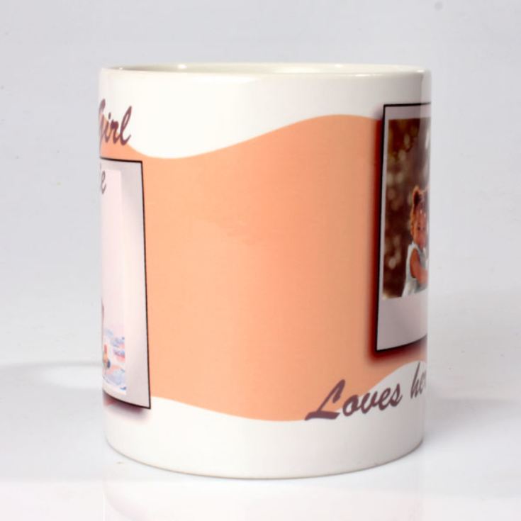 Personalised Baby Girl Photo Mug product image