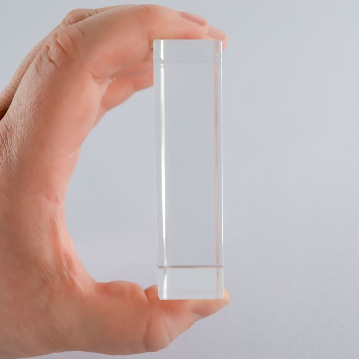 Best Teacher Personalised Glass Keepsake product image
