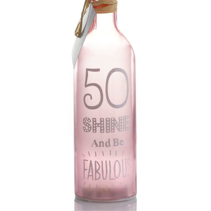 50th Birthday Starlight Bottle product image