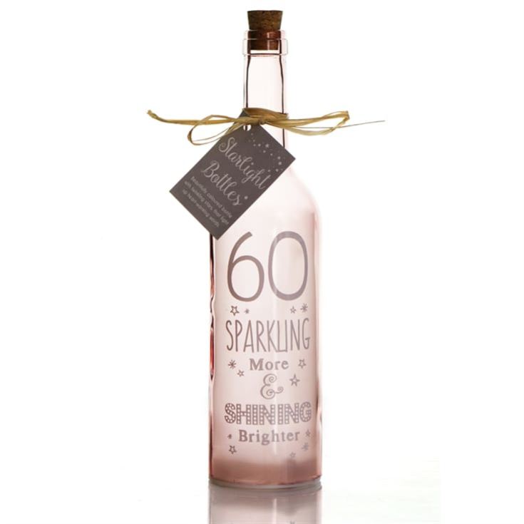 60th Birthday Starlight Bottle product image