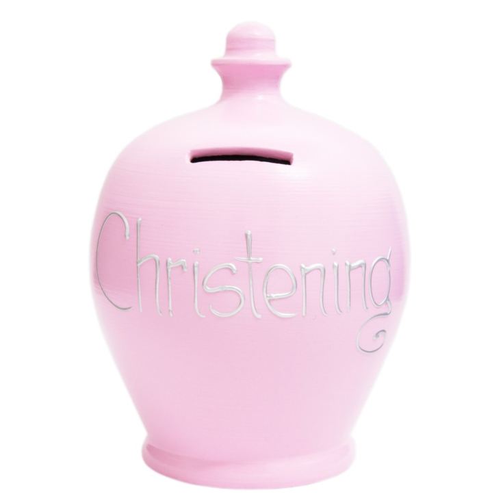 Personalised Christening Terramundi Money Pot product image