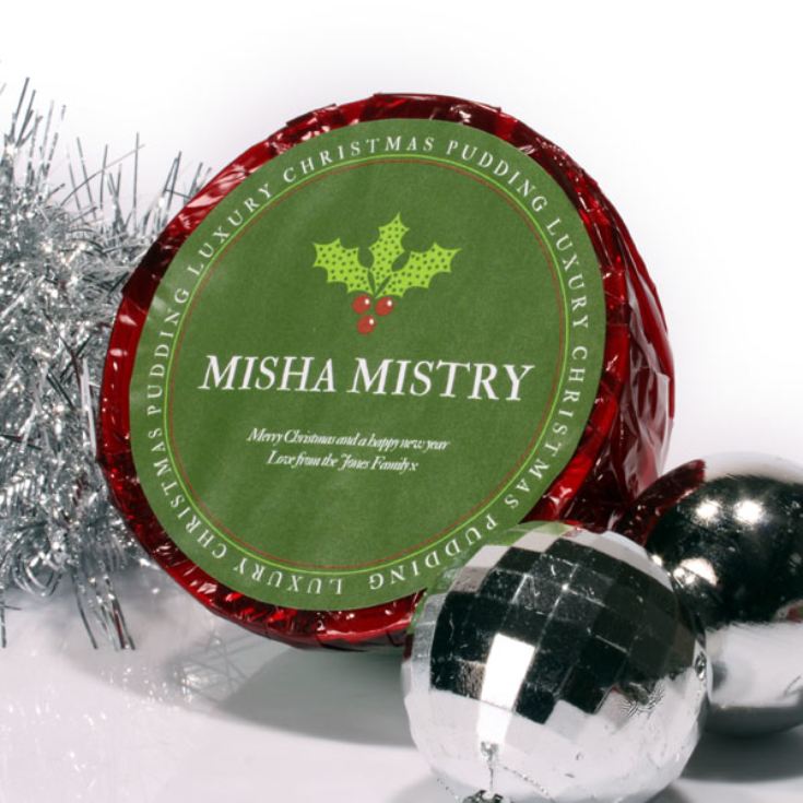Personalised Christmas Pudding product image