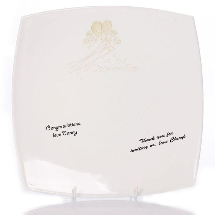 Confirmation Signature Plate product image