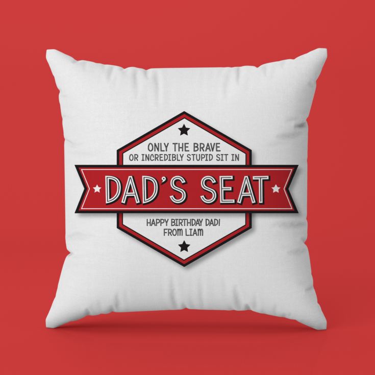 Personalised Dad's Seat Cushion product image