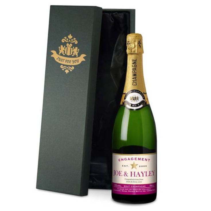 Personalised Engagement Champagne product image
