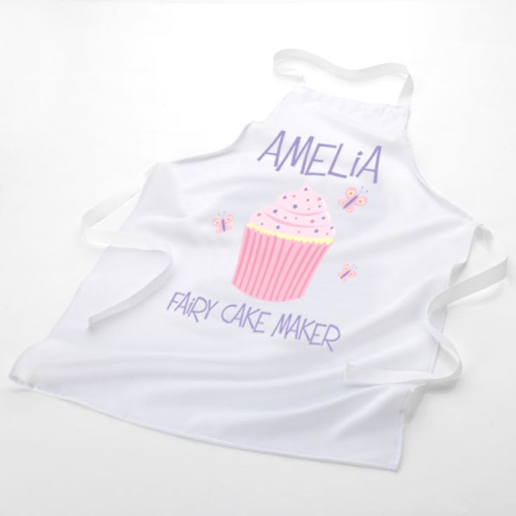 Personalised Fairy Cake Maker Children's Apron product image