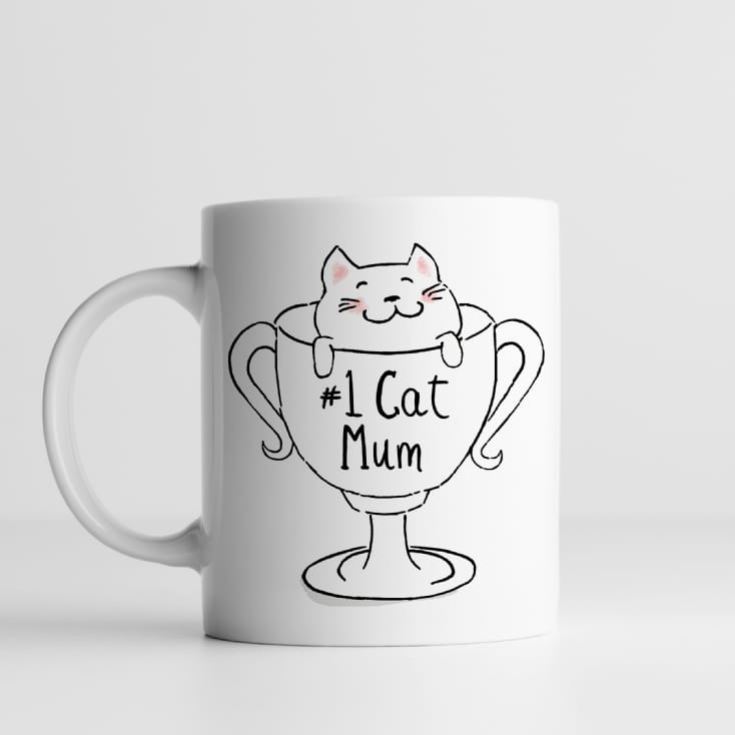 No 1 Cat Mum Mug product image