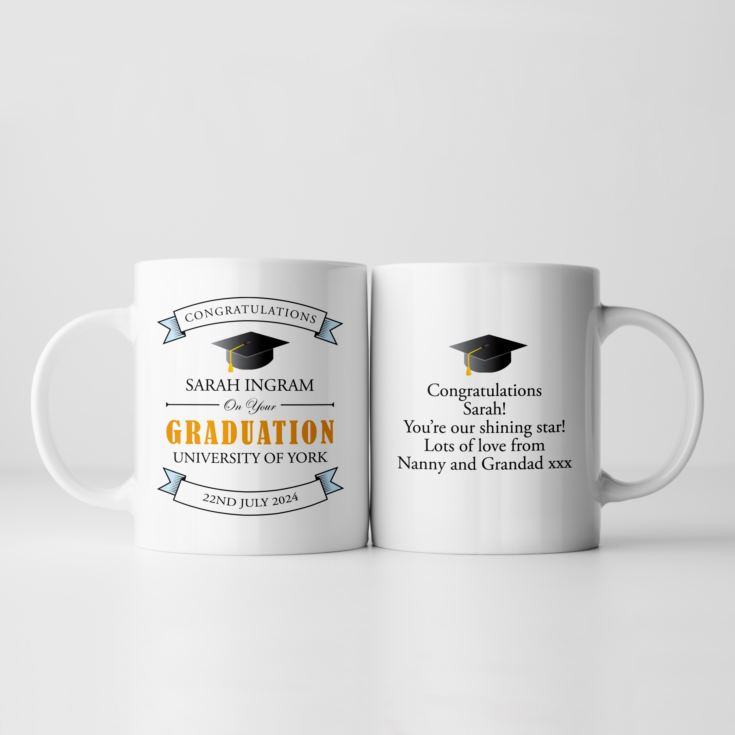 Personalised Graduation Scroll Mug product image