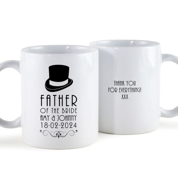 Personalised Father of The Bride Mug product image