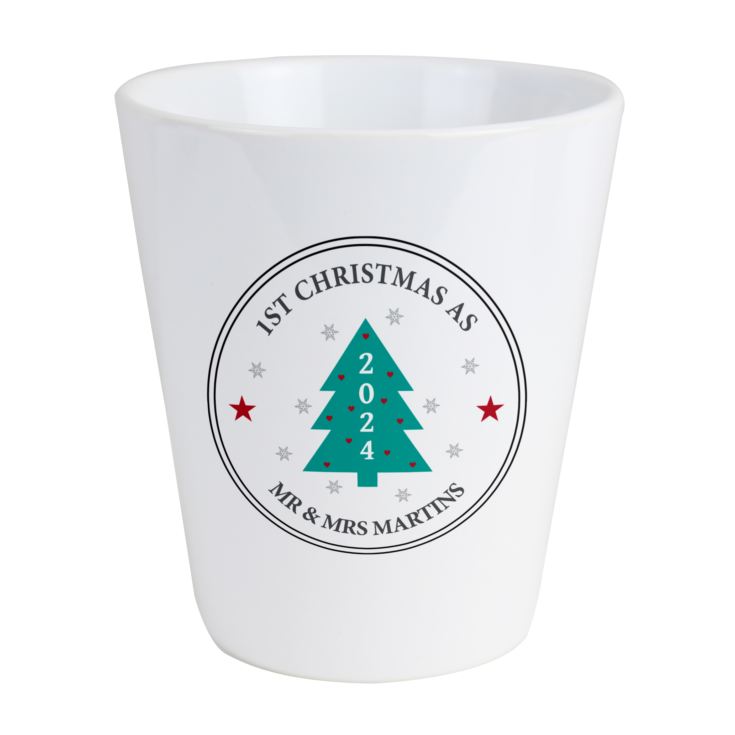Personalised Christmas Tree Plant Pot product image