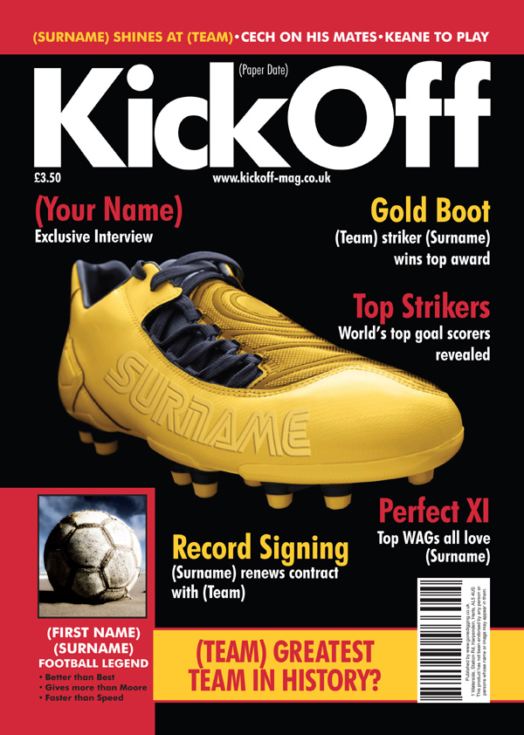 Football Magazine Spoof product image