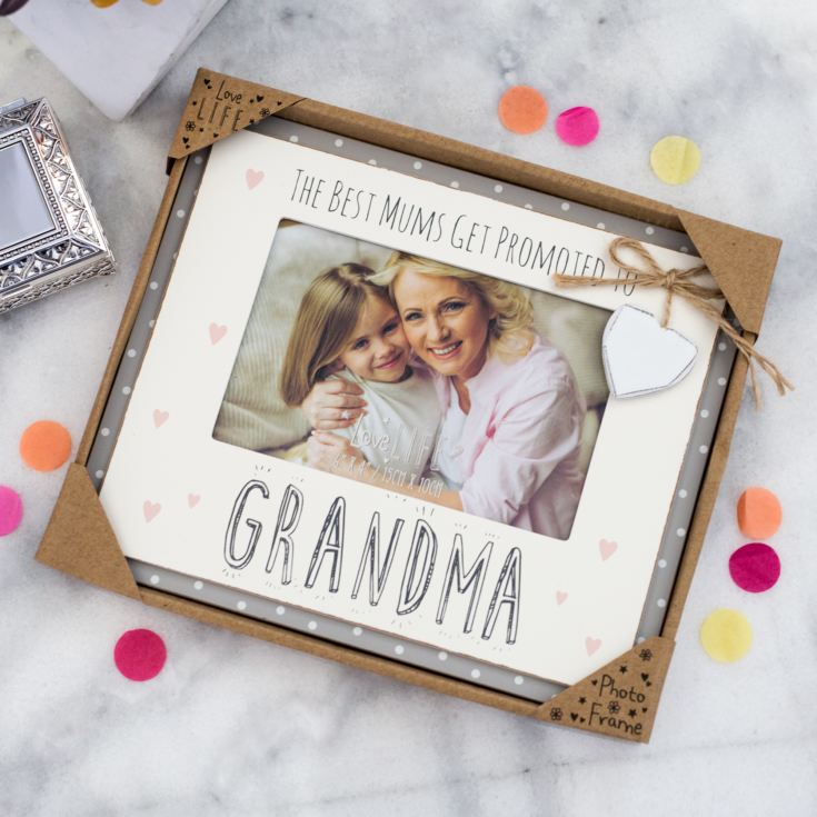 The Best Mums Get Promoted To Grandma Photo Frame product image