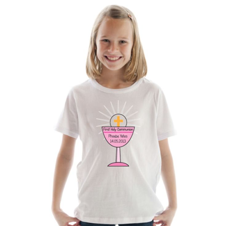 First Holy Communion Personalised T-Shirt product image
