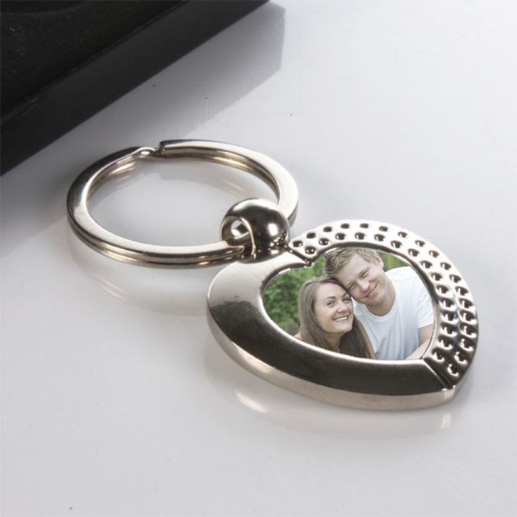 Personalised Heart Keyring product image