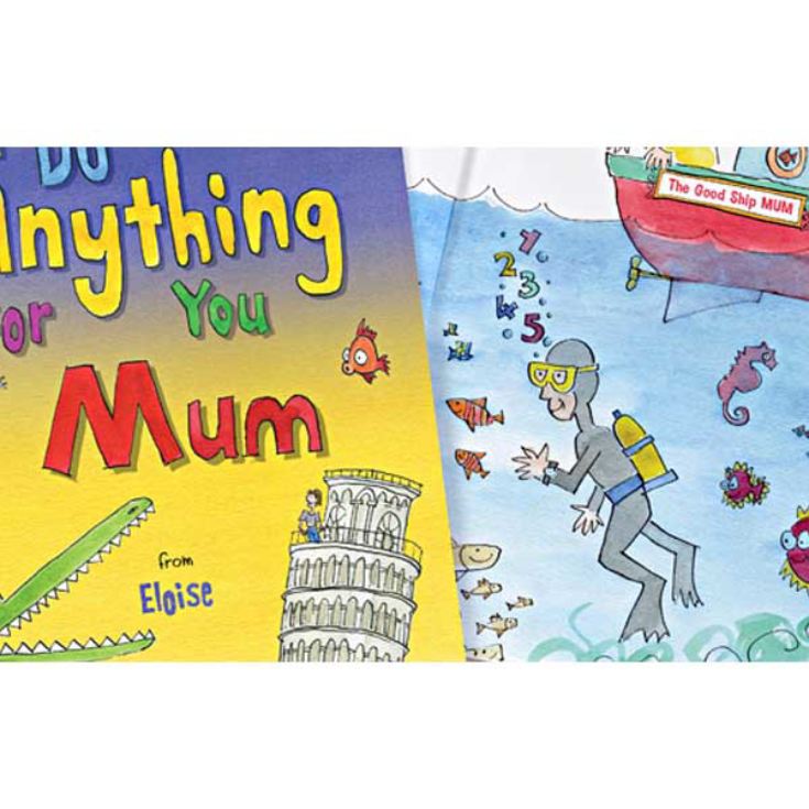 I Would Do Anything for You Mum Book - Personalised product image