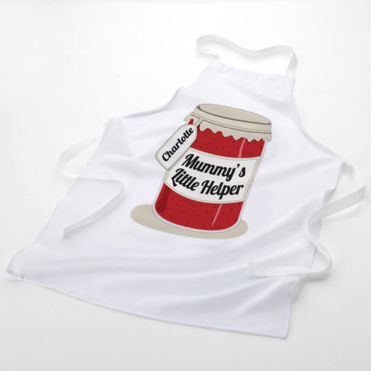 Personalised Mummy's Little Helper Children's Apron product image