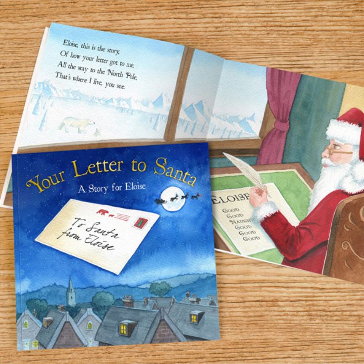 Your Letter to Santa Personalised Book product image