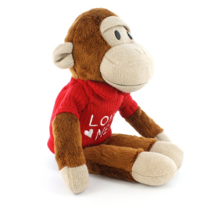 Monkey with Love Me T-Shirt product image