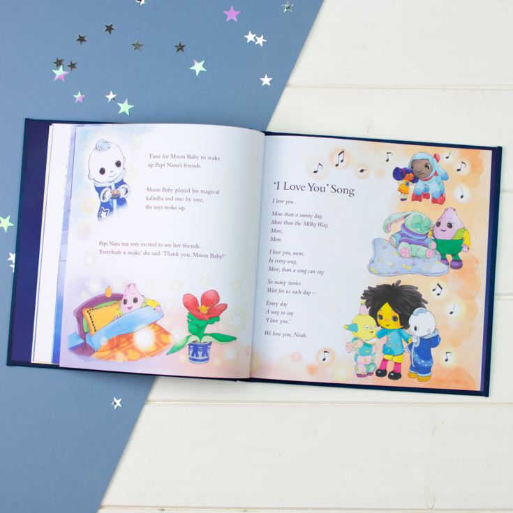 Personalised Moon & Me Book Children's Hardback Book product image