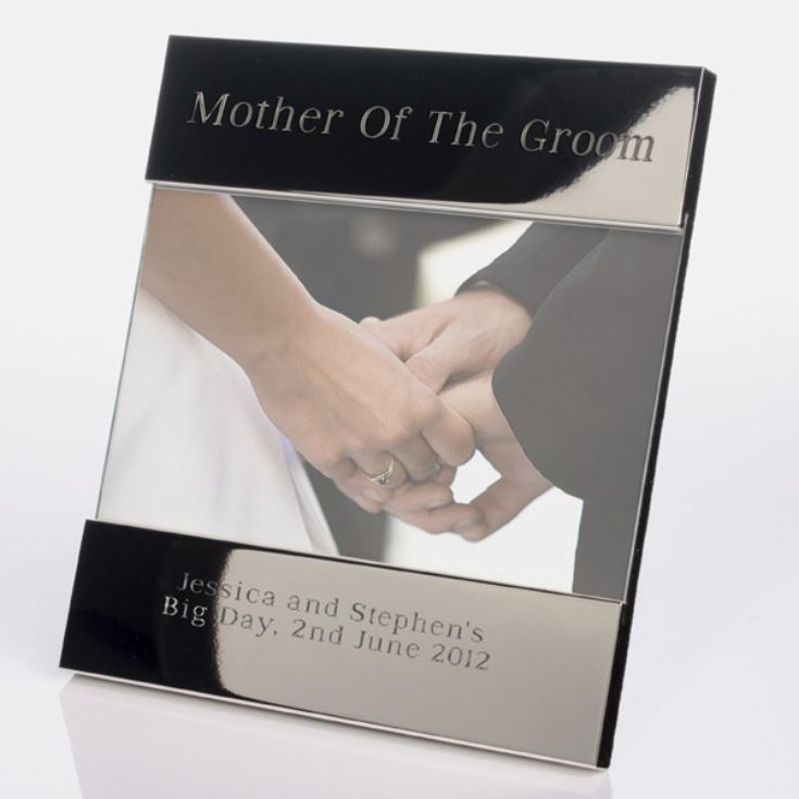 Engraved Mother Of The Groom Photo Frame product image